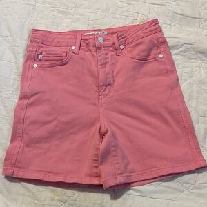 Judy Blue Pink Jean Shorts for Women
